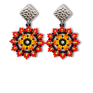 arete mándala rojo