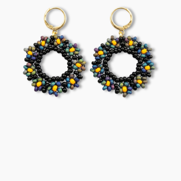 arete flores tornasol