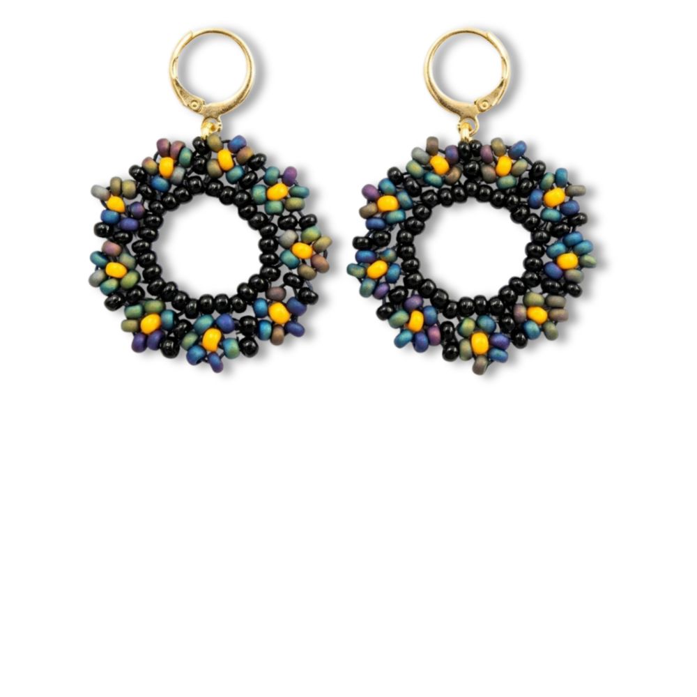 Colecciones Arete flores Tornasol