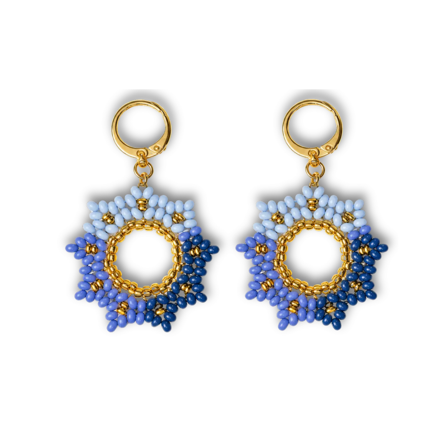 Arete corona azul
