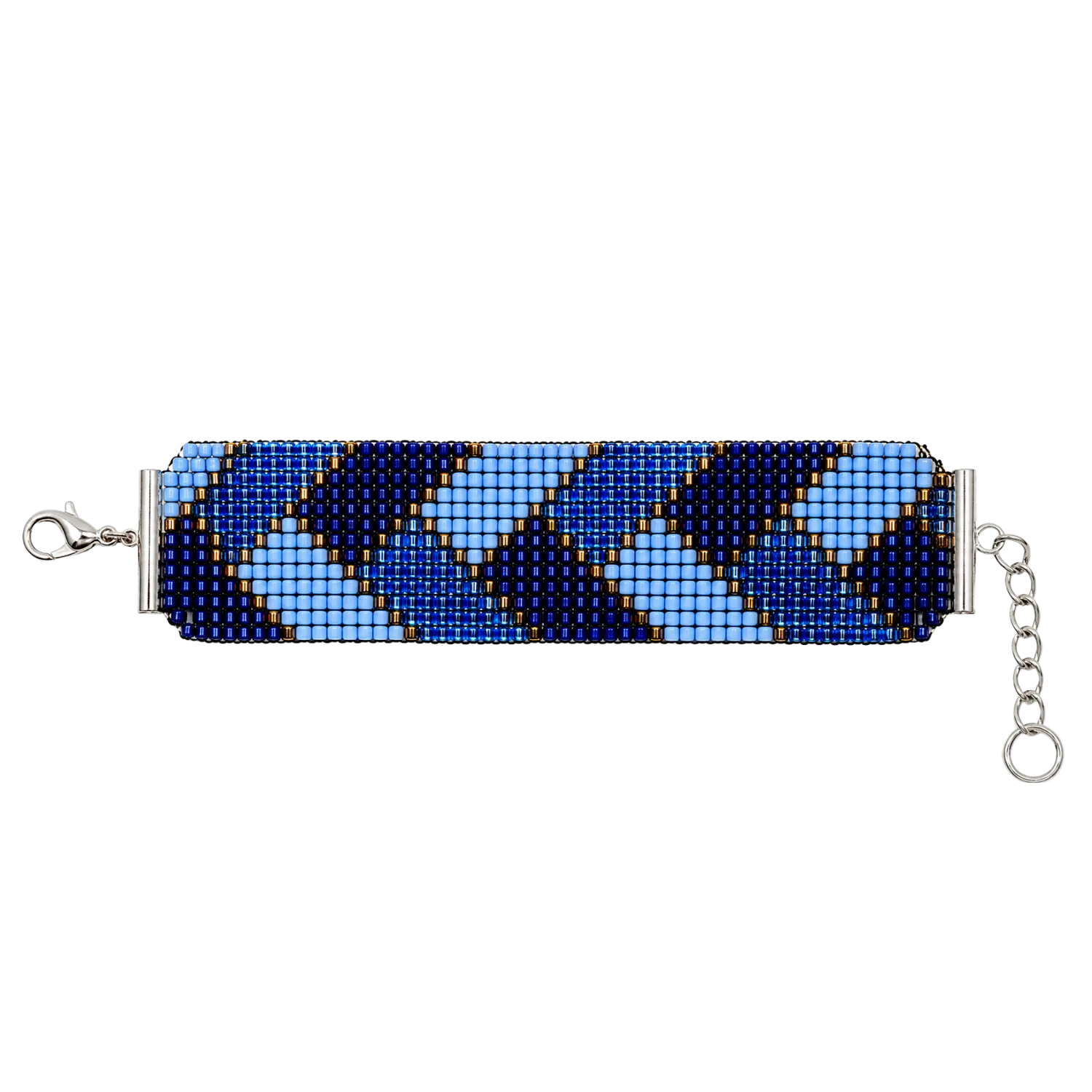 Brazalete franjas azules