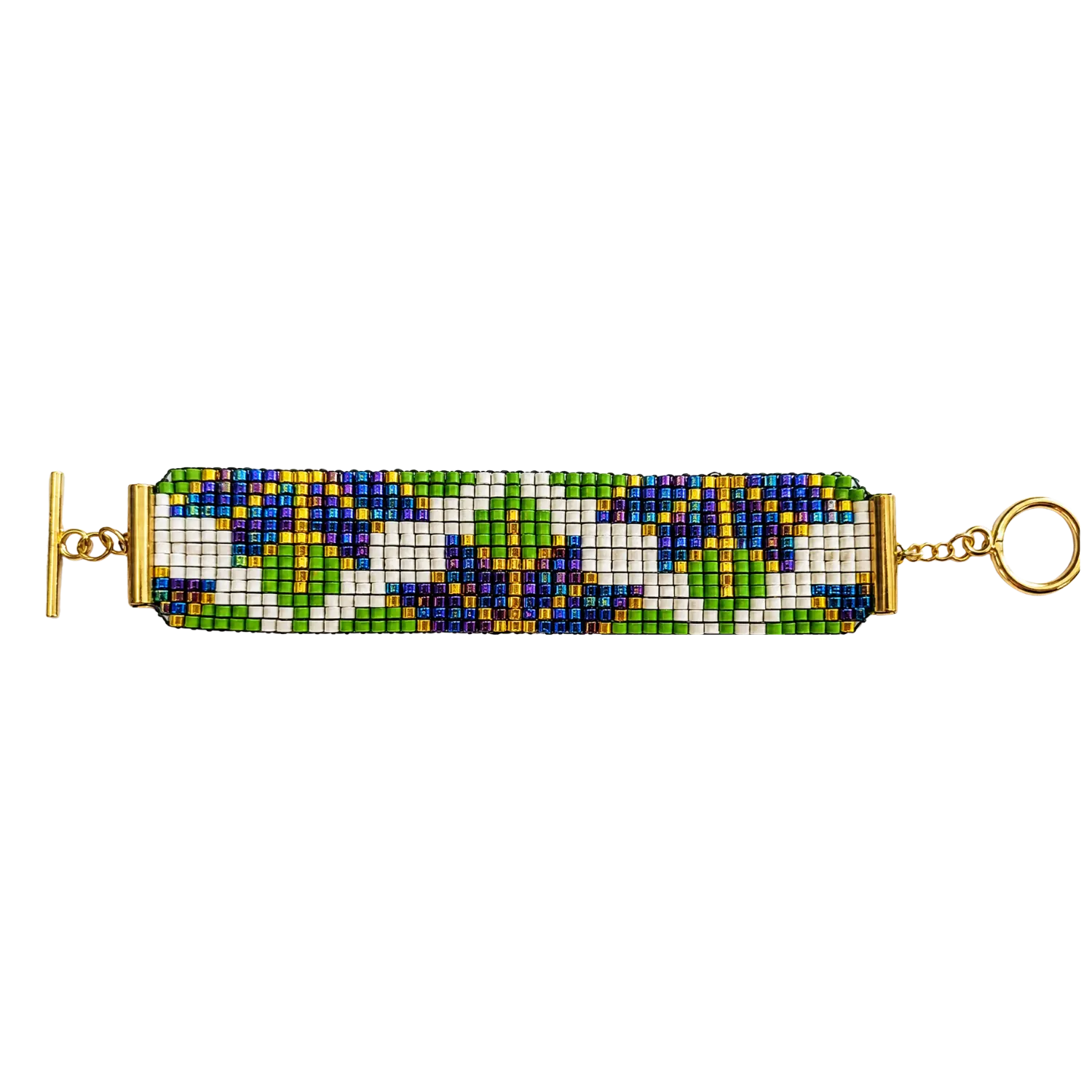 Brazalete Miyuki trebol