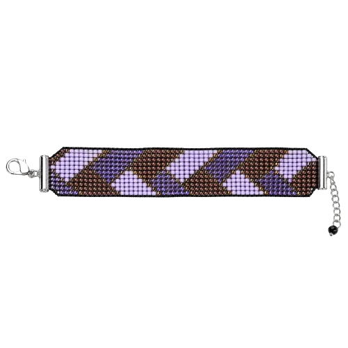 Brazalete franjas Moradas